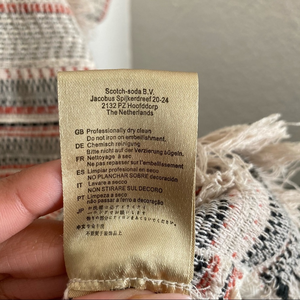 Scotch & Soda Maison Scotch Knit embroidered Top - Picture 6 of 7